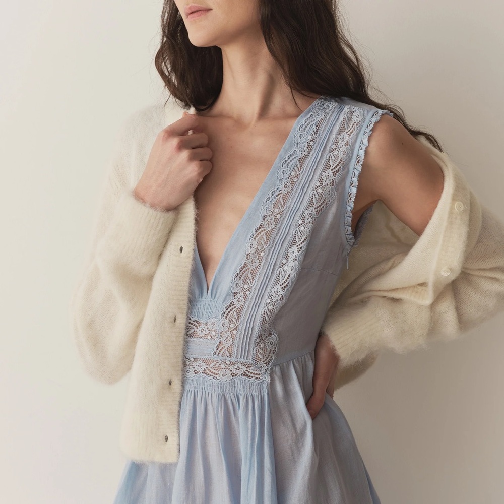 Doen Victoria Dress baby blue XS
